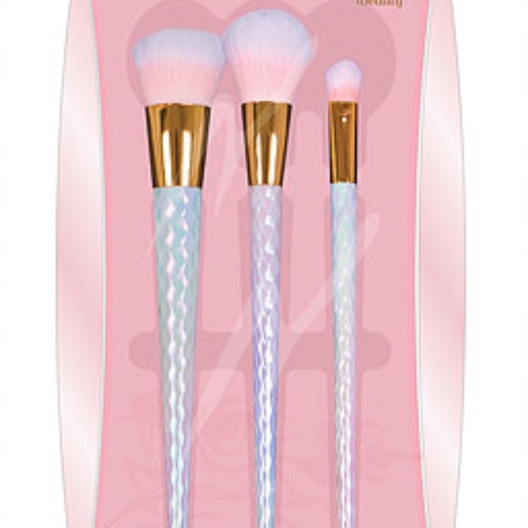 NEW Unicornesque MakeUp Brushes 3 piece set - Picture 3 of 8
